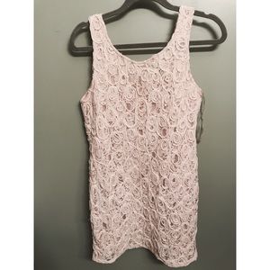 Cream cocktail dress